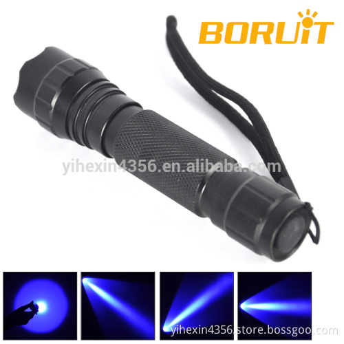 3W Blue LED Flashligt